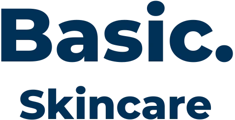 Basic. Skincare. blue